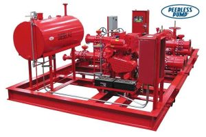 Peerless fire pump system